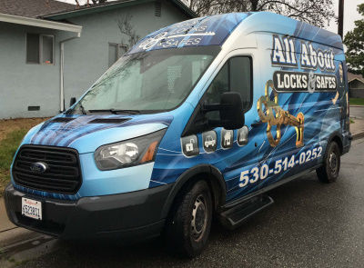 Work Van that is Advertising Business Services