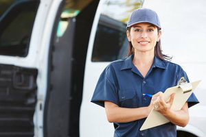 Employee of a delivery company